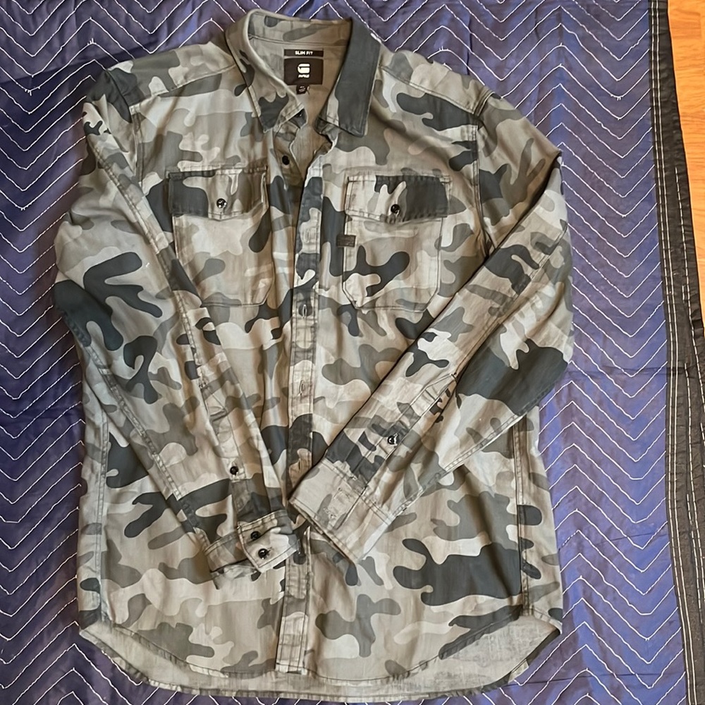 G-Star Raw Camo shirt size XL(Slim fit)